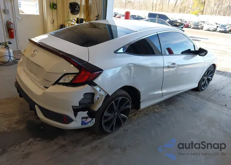 2020 Honda Civic Sport z USA, uszkodzony, nr VIN 2HGFC4B89LH303713